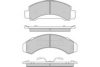 E.T.F. 12-0840 Brake Pad Set, disc brake